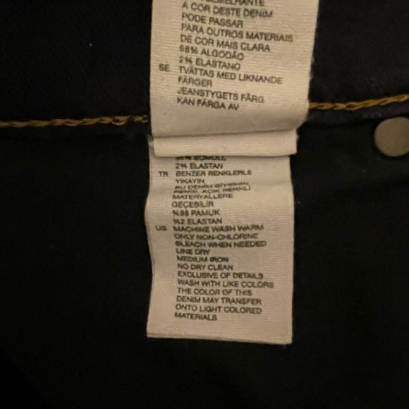 NWOT & Other Stories High Waisted Exposed Button Fly Wide Jeans Size 27 - Picture 12 of 12